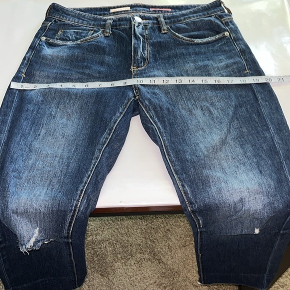 Pilcro and The Letterpress Anthropologie Slim Boyfriend Crop Size 27 - Picture 5 of 16